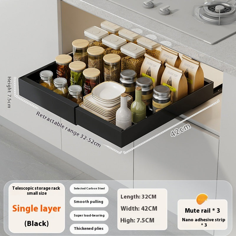 Retractable Cabinet Pull-out Rack