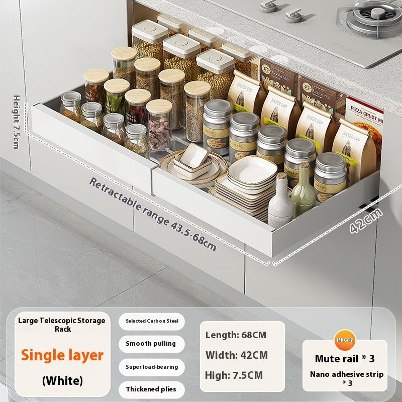 Retractable Cabinet Pull-out Rack