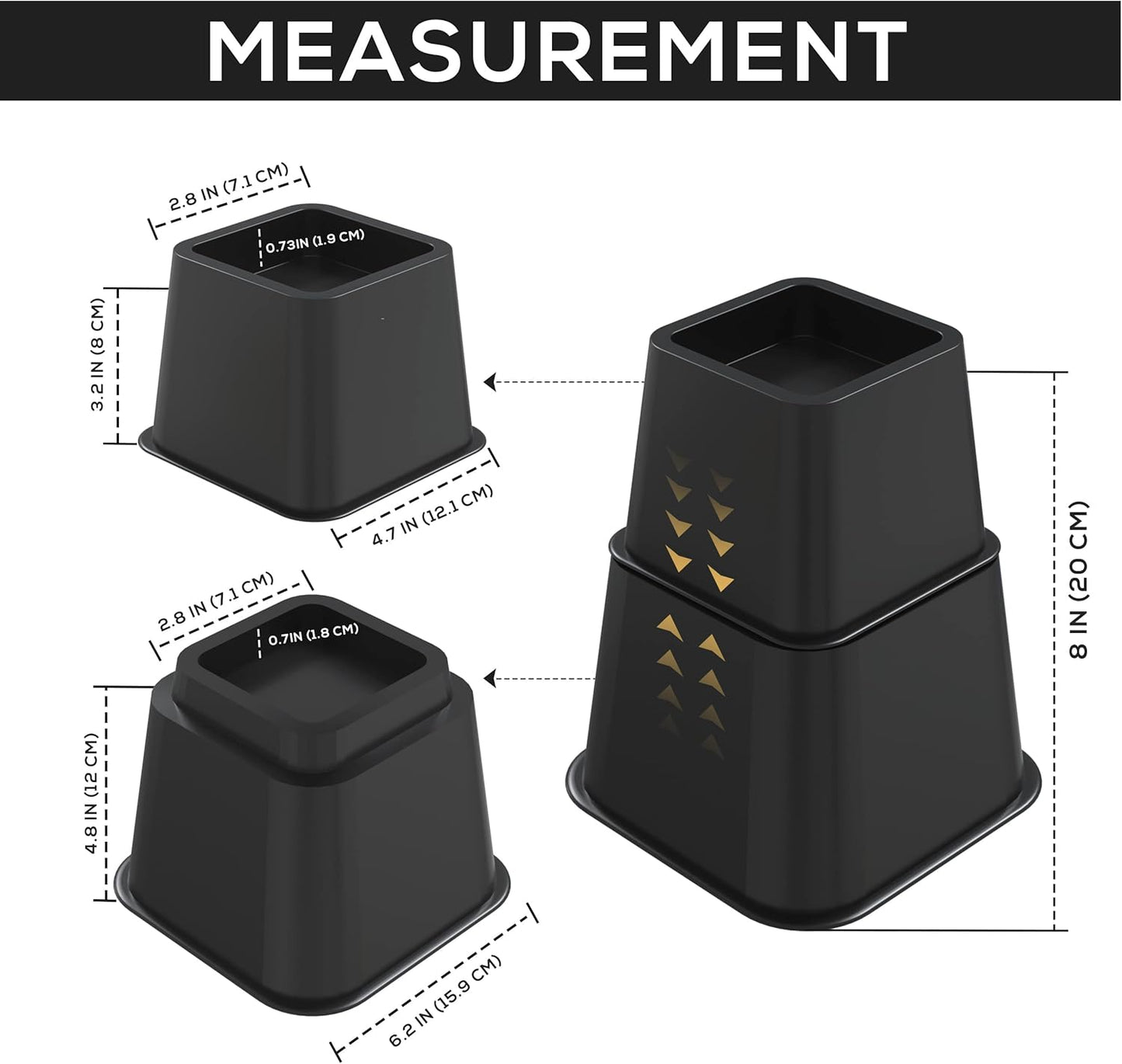 Adjustable Bed Risers