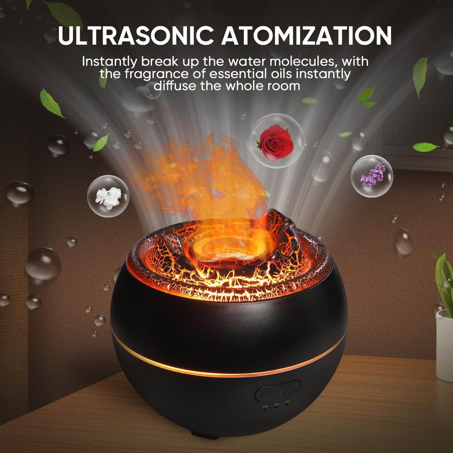 Volcano Oil Flame Diffuser