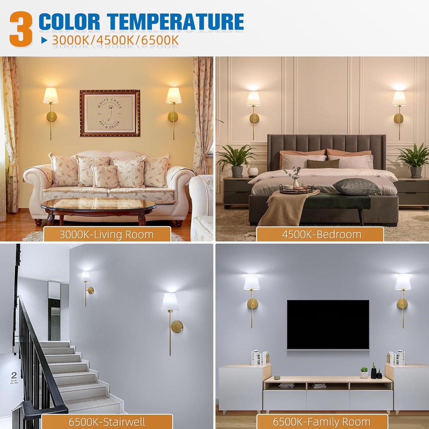 Wall Sconce (2 Pack)