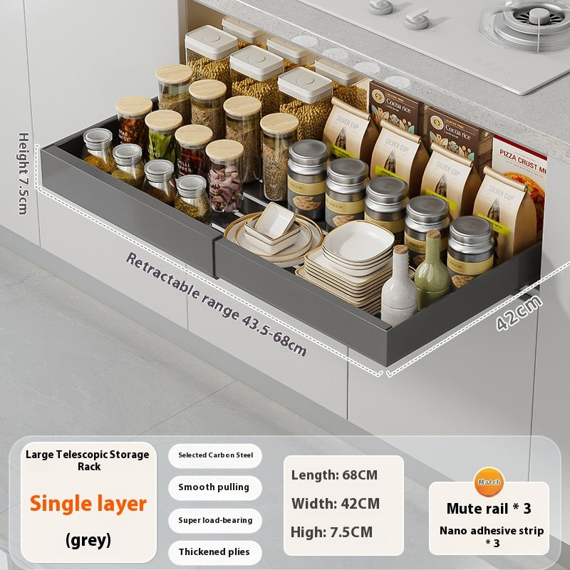 Retractable Cabinet Pull-out Rack
