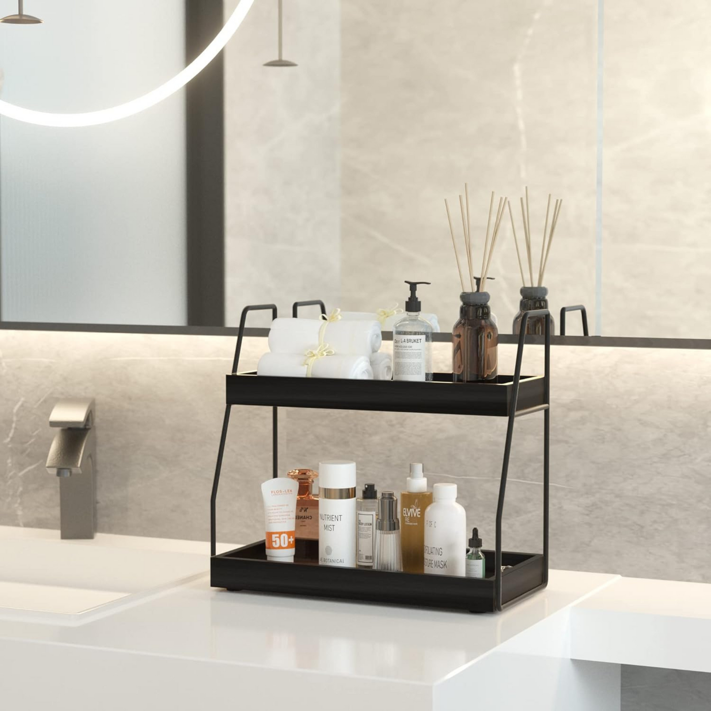 Bathroom Countertop Tray
