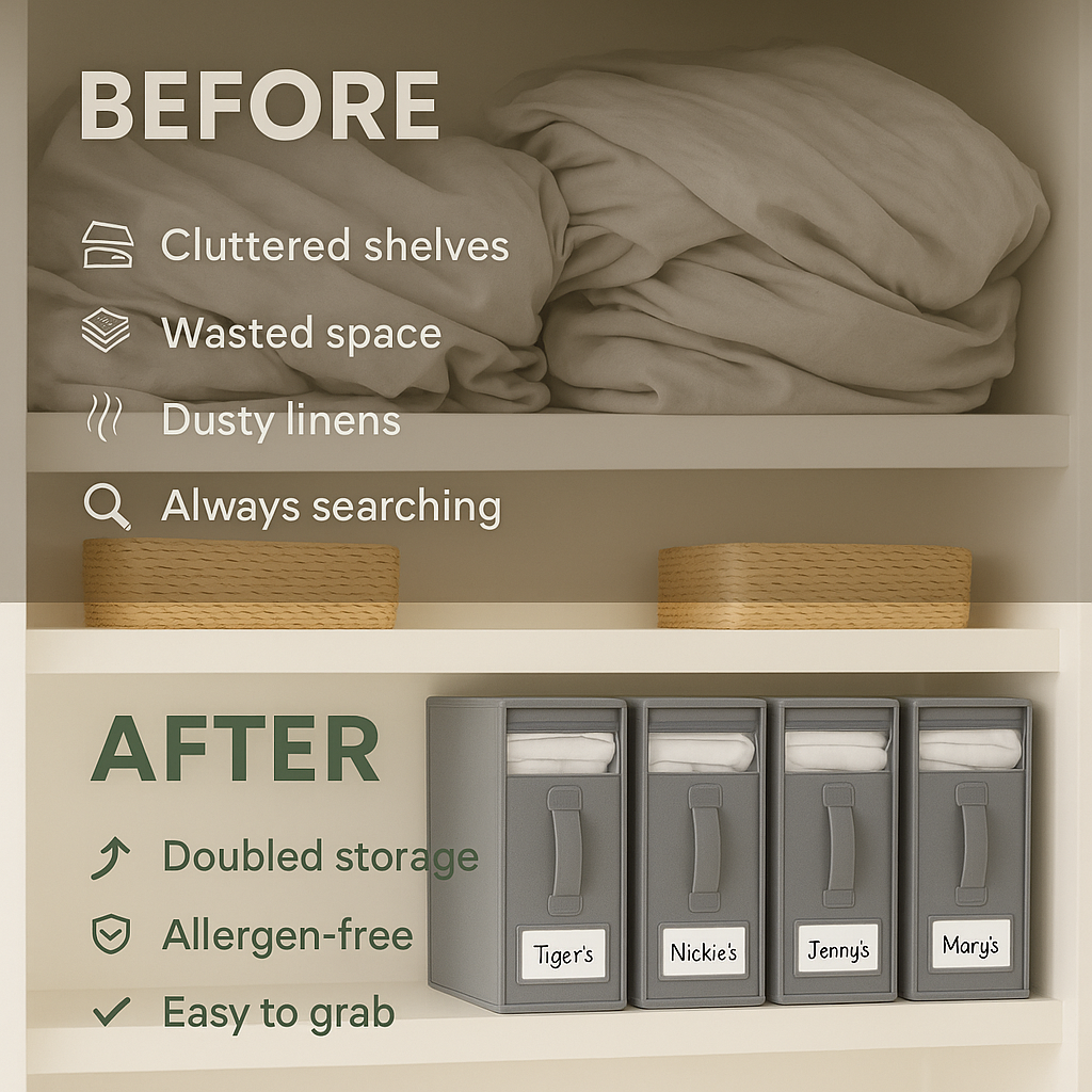 Bed Sheet Organizers