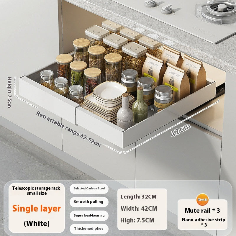 Retractable Cabinet Pull-out Rack