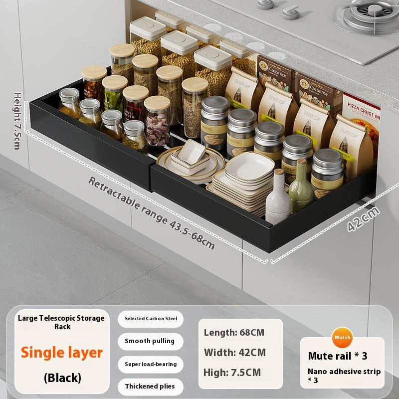 Retractable Cabinet Pull-out Rack