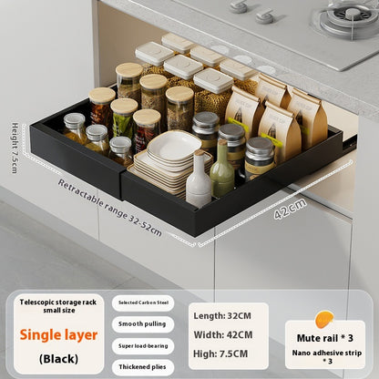Retractable Cabinet Pull-out Rack
