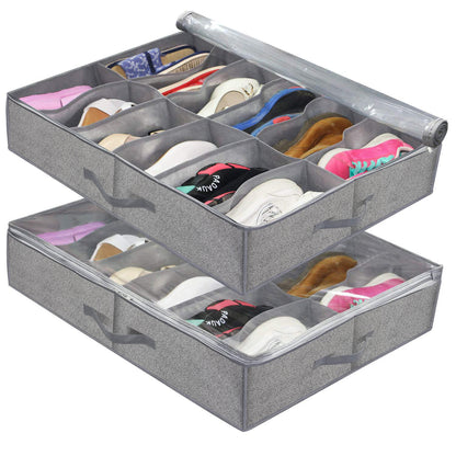 Under-bed Shoe Storage Bin
