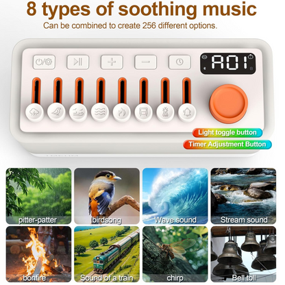 RGB White Noise Sound Machine (NEW ARRIVAL)