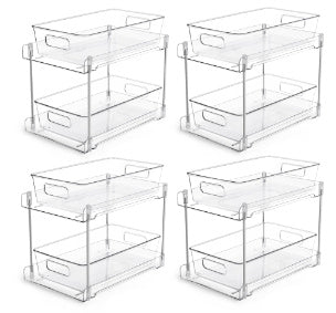 Clear Under-Sink Organizer