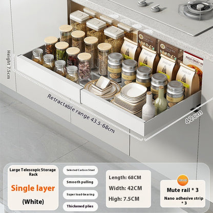 Retractable Cabinet Pull-out Rack