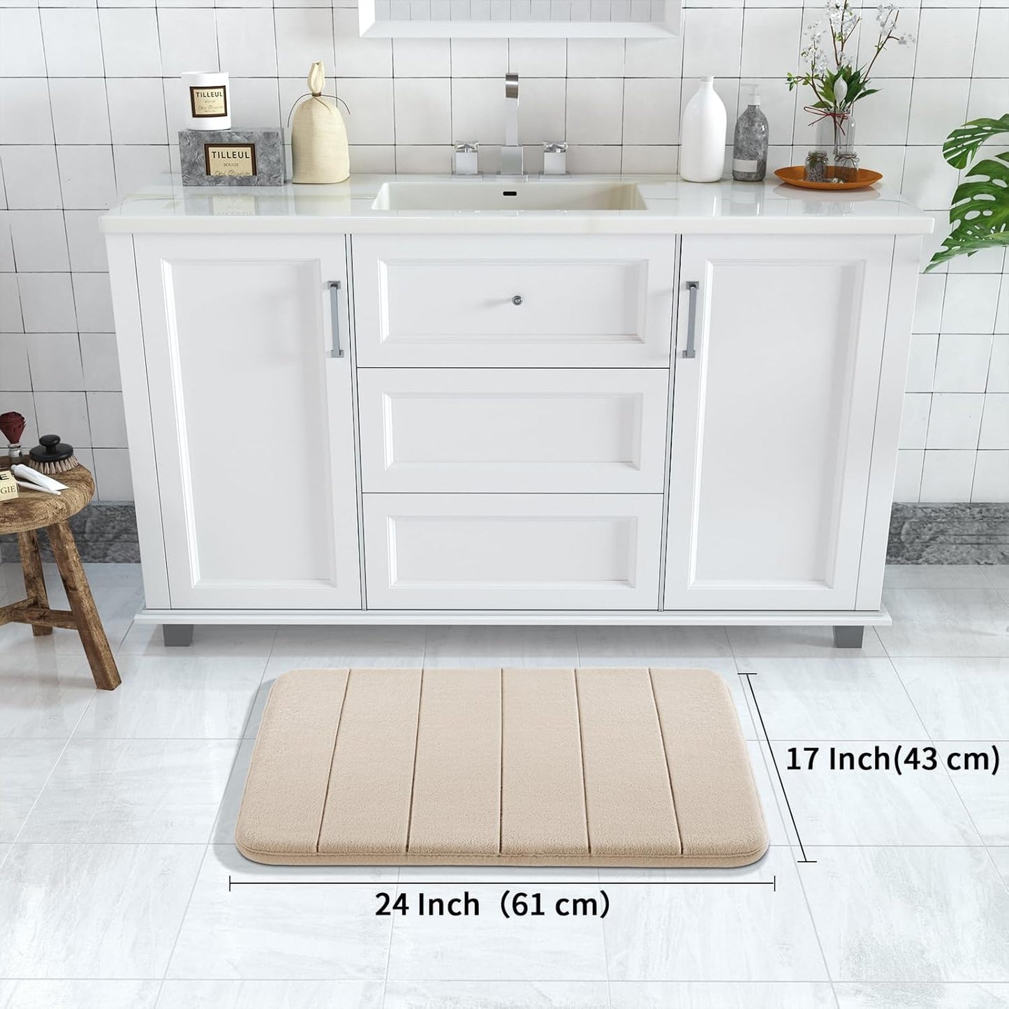 Memory Foam Bath Rug