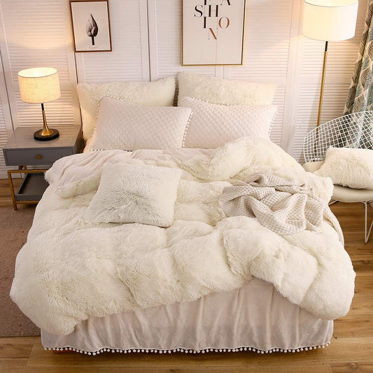 Luxury Plush Shaggy Duvet Cover