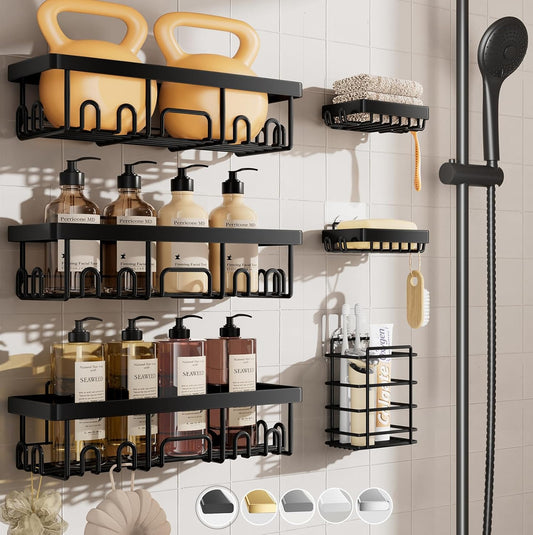 6 Piece Shower Caddy Set