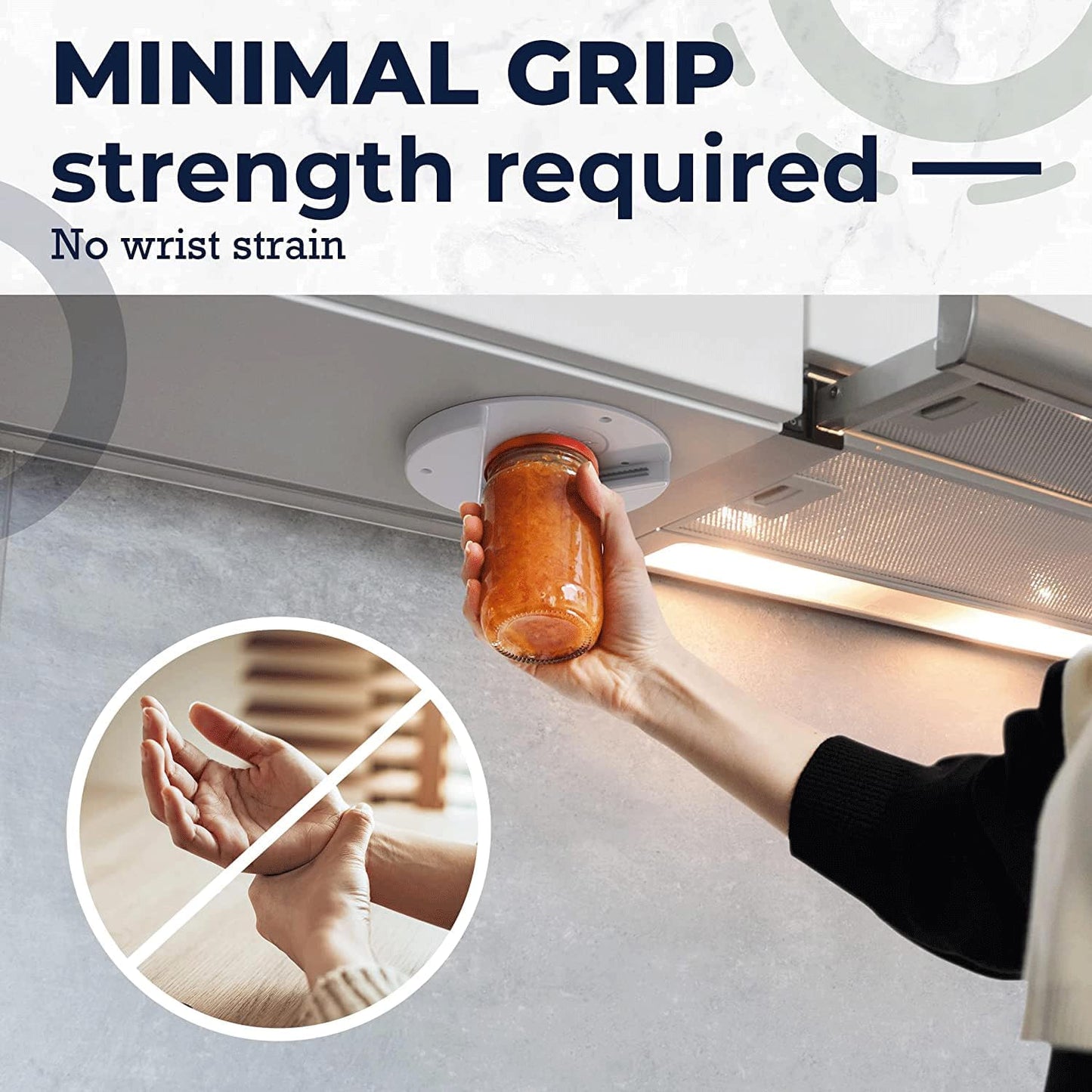 One Handed Jar Opener