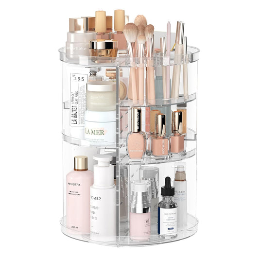 Rotating Acrylic Makeup Holder