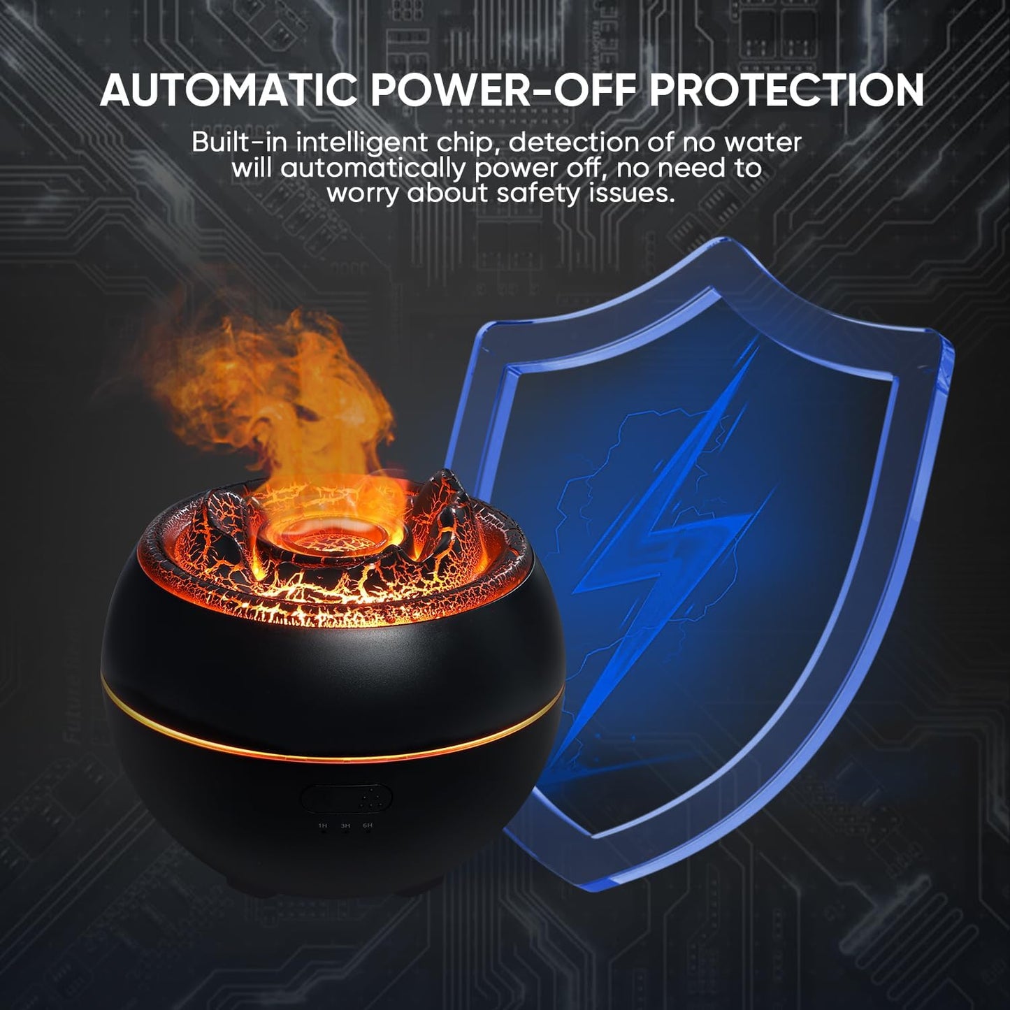 Volcano Oil Flame Diffuser