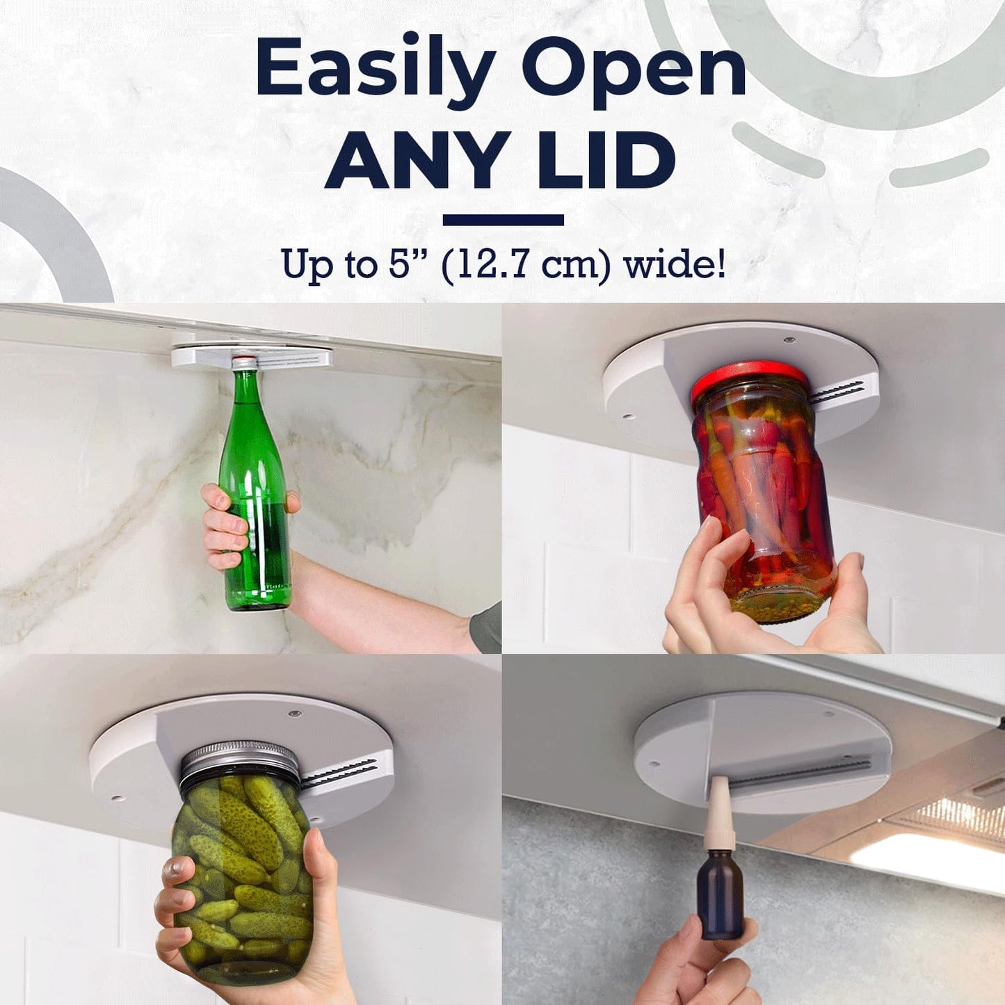 One Handed Jar Opener