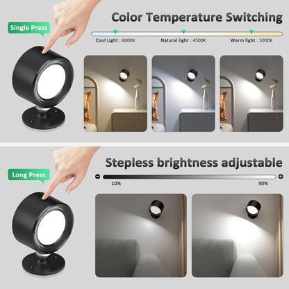 360 Dimming Wall Light (2 Pack)