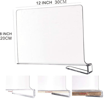 Acrylic Closet Dividers